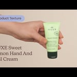 NUXE Sweet Lemon Hand And Nail Cream |  Texture