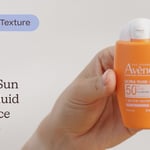 Avène Sun Ultra Fluid Radiance SPF50+ | Textur