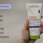 A-Derma Exomega Control Repairing Emollient Night Cream | Texture