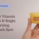 Garnier Vitamin C Fresh & Bright Moisturizing Anti-Dark Spot Sorbet Cream | Texture