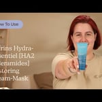 Clarins Hydra-Essentiel [HA2 + Ceramides] Restoring Cream-Mask |  How to Use