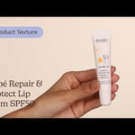 Babé Repair & Protect Lip Balm SPF50 |  Texture