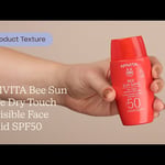 APIVITA Bee Sun Safe Dry Touch Invisible Face Fluid SPF50 |  Textura