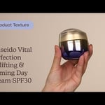 Shiseido Vital Perfection Uplifting & Firming Day Cream SPF30 |  الملمس