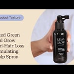 Rated Green Real Grow Anti-Hair Loss Stimulating Scalp Spray |  Texture