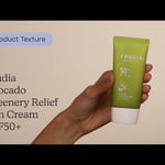 Frudia Avocado Greenery Relief Sun Cream SPF50+ |  Texture