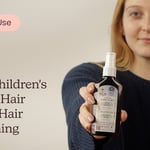 Intea Children's Blonde Hair Lotion Hair Lightening | How to Use