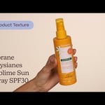Klorane Polysianes Sublime Sun Spray SPF30 |  Texture