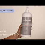 Altruist Sunscreen SPF30 |  Texture