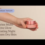 Clarins Multi-Active Glow Boosting Night Cream Dry Skin |  Texture