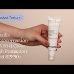 Sensilis Photocorrection [HA 50+] Color High Protection Fluid SPF50+ |  Texture