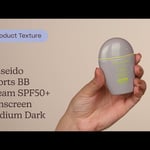 Shiseido Sports BB Cream SPF50+ Sunscreen Medium Dark |  Texture