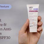 LETI SR Sensitive & Red Skin Anti-Redness Cream SPF30 | Texture