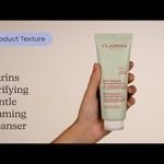 Clarins Purifying Gentle Foaming Cleanser |  Textuur