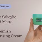 Garnier Salicylic Fresh & Matte Sorbet Anti-Blemish Moisturizing Cream | Textura