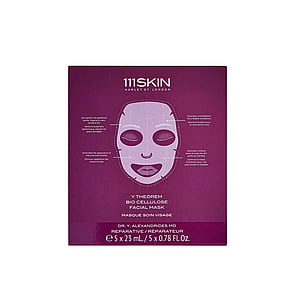 111SKIN Y Theorem Bio Cellulose Facial Mask Box 5x23ml (0.78floz x5)