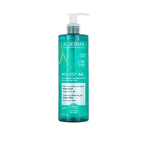 A-Derma Biology AC Gel Espuma de Limpeza Purificante 400ml