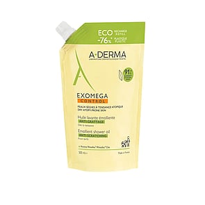 A-Derma Exomega Control Óleo de Duche Emoliente Recarga 500ml