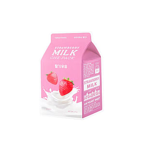 A'pieu Strawberry Milk One-Pack Face Mask 21g
