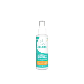 Akileine بخاخ القدم المضاد للتعرق 100ml