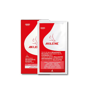 Akileine Sais Relaxantes para Banho de Pés 150g x2