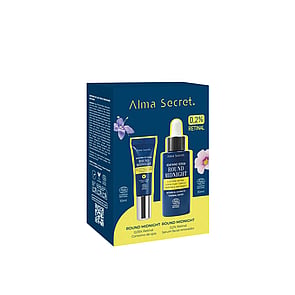 Alma Secret Round Midnight 0.2% Retinal Renewing Serum + Renewing Krema za Oči