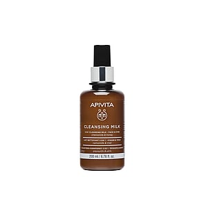APIVITA Lait Nettoyant 3-en-1 Visage & Yeux 200ml