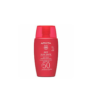 APIVITA Bee Sun Safe Fluido Facial Invisível Toque Seco SPF50 50ml