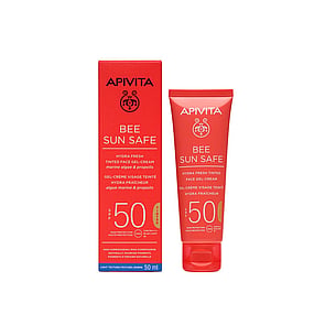 APIVITA Bee Sun Safe Hydra Fresh Tonande Ansiktsgelkräm SPF50 50ml