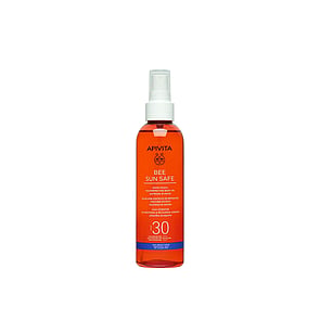 APIVITA Bee Sun Safe Óleo Corporal Aperfeiçoador de Bronzeado Toque Acetinado SPF30 200ml