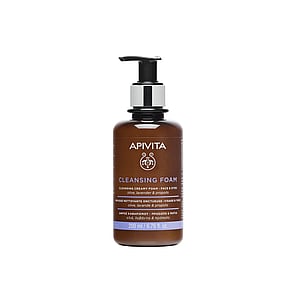 APIVITA Schäumender Cremiger Reiniger Gesicht & Augen 200ml