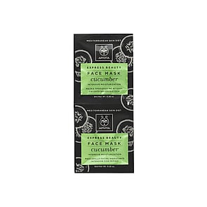 APIVITA Express Beauty Ansiktsmaske Agurk 2x8ml