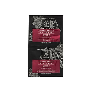 APIVITA Express Beauty قناع العين بالعنب 2x2ml