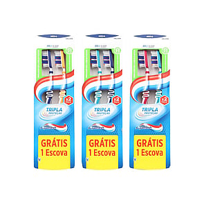 Aquafresh Triple Protection Escova de Dentes Medium x2