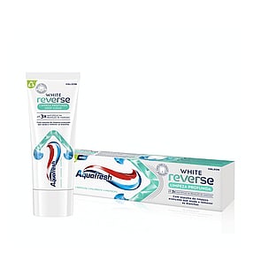 Aquafresh White Reverse Deep Clean Toothpaste 75ml