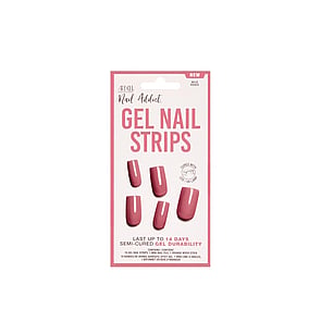Ardell Nail Addict Gel Nail Strips Wild Roses x16