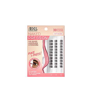 Ardell Naked Press-on vorgeklebte Wimpernverlängerungen für den unteren Wimpernkranz Soft Volume x30