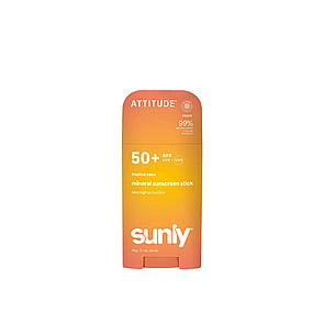 ATTITUDE Sunly Stick Solare Minerale SPF50+ Tropical Coco 60g