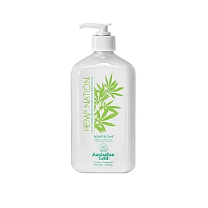 Australian Gold Hemp Nation Agave & Lime Crema Idratante Prolungatore di Abbronzatura 535ml