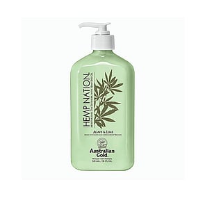 Australian Gold Hemp Nation Agave & Lime Crema Idratante Prolungatore di Abbronzatura 535ml