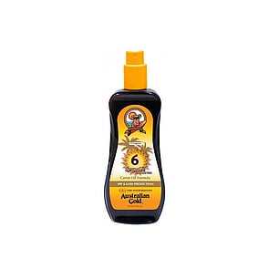 Australian Gold Spray Oil Sunscreen Carrot Oil Formula SPF6 237ml
