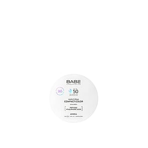 Babé Compact Color Makeup Cream Sunscreen 10g