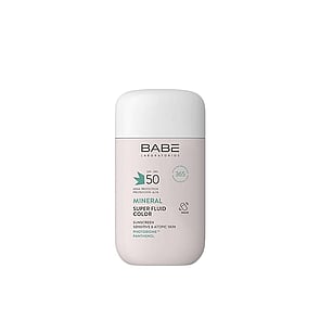 Babé Super Fluid Mineral Color Solkrem SPF50 50ml
