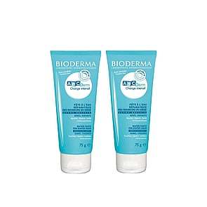 Bioderma ABCDerm Change Intensif Water Paste for Diaper Rash 75g x2