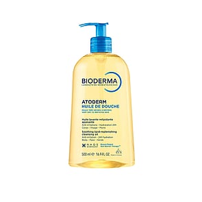 Bioderma Atoderm زيت الاستحمام المهدئ المنظف المجدد للدهون 500 مل