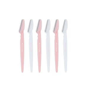 Brushworks Angled Dermaplaners x6