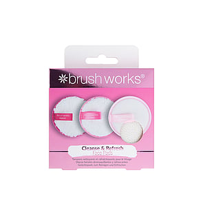 Brushworks Disques Nettoyants & Rafraîchissants pour le Visage