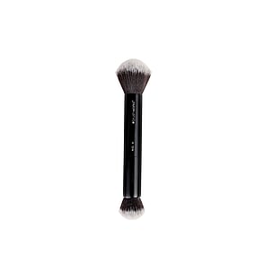 Brushworks Brocha de Doble Punta para Polvos y Difuminado N.º 6