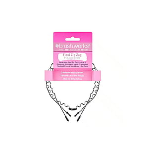 Brushworks Fitas para a cabeça Flexi Zig Zag (3 unidades)