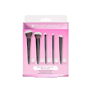Brushworks On-The-Go Travel Makeup Brush Set